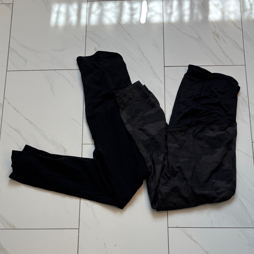 Isabel Maternity by Ingrid & Isabel Legging Bundle- Size Large Maternity